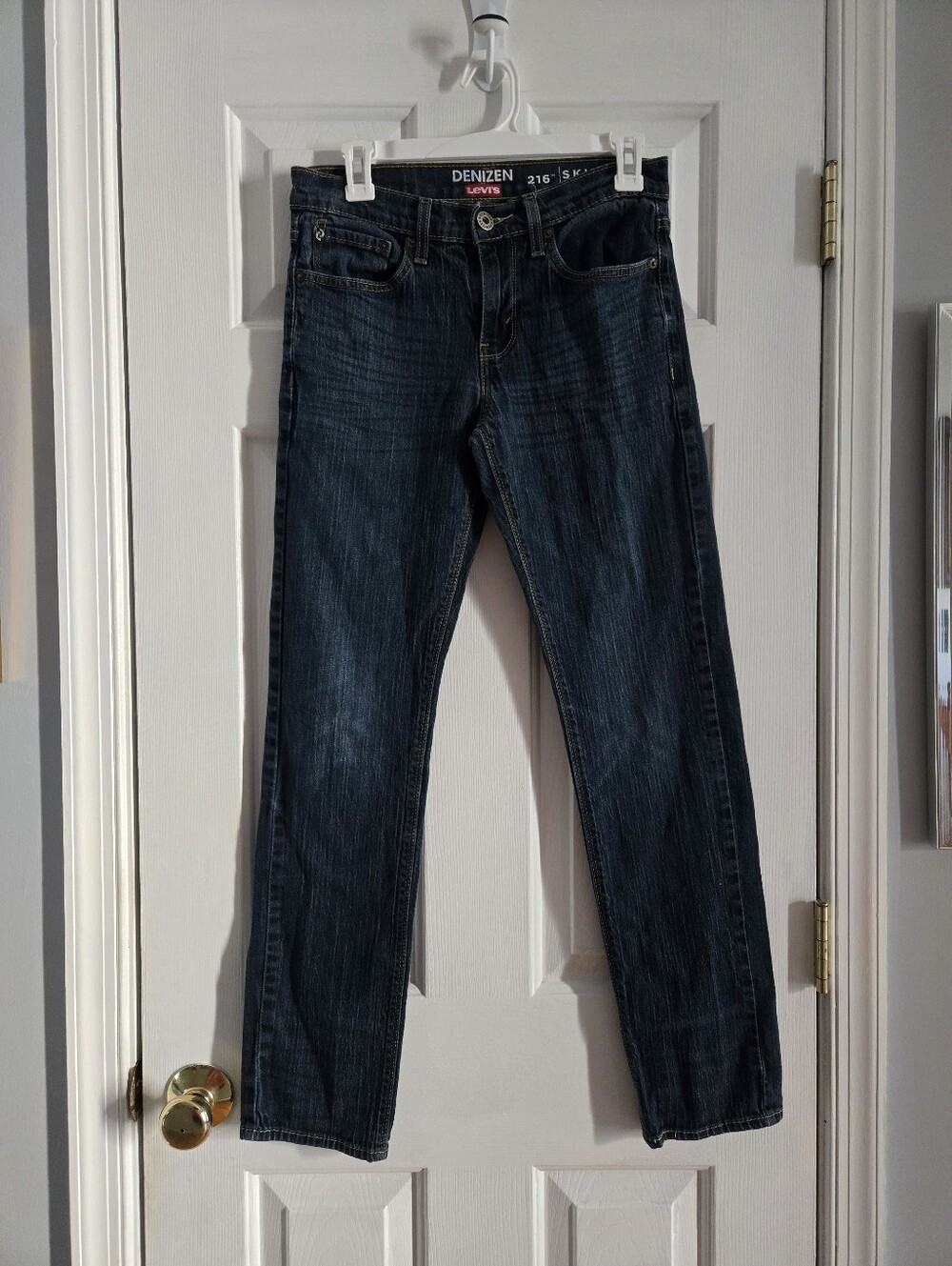 Levi's Slim Skinny Fit Straight Dark Blue Jeans W29 - L32